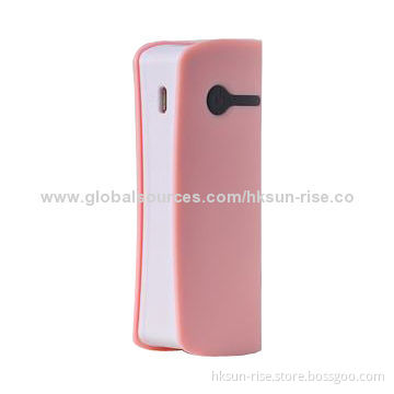 5,200mAh Power Bank with Bi-color Injection Mold, Li-polymer Battery, Dual USB Output